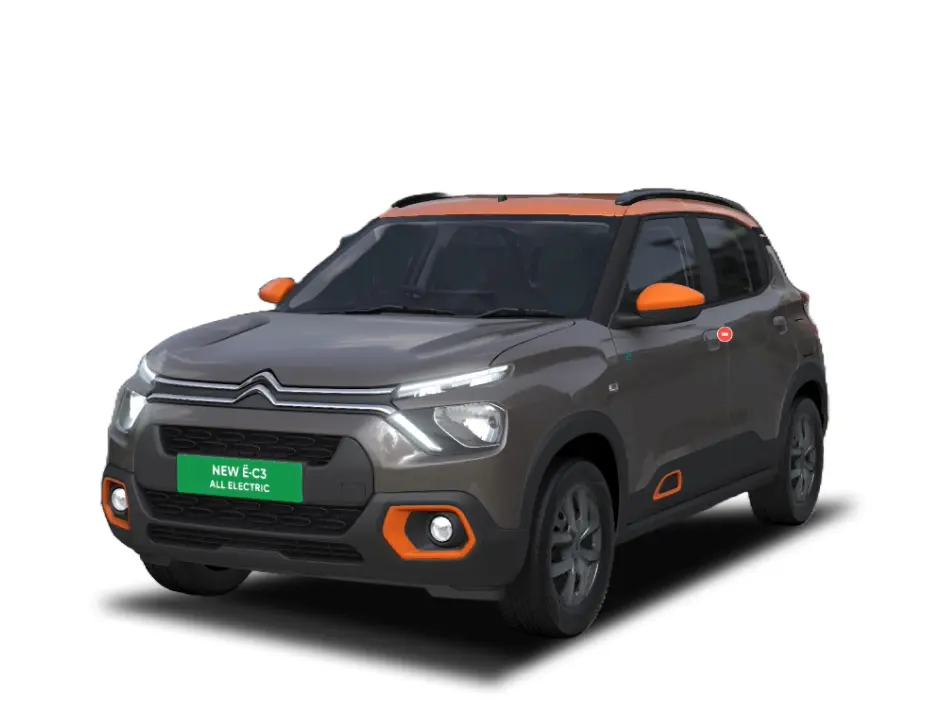 Citroen eC3 2023-2026 in Steel Grey with Zesty Orange