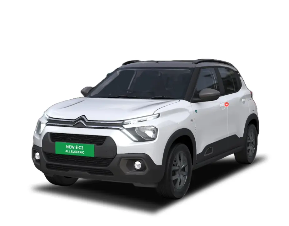 Citroen eC3 2023-2026 in Polar White with Platinum Grey
