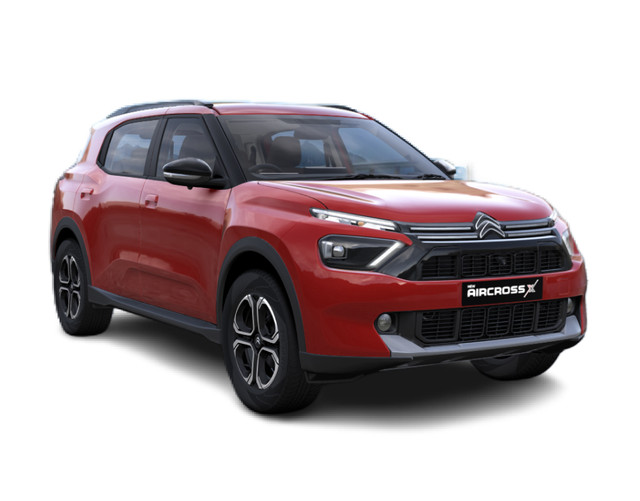 Citroen Aircross X in GARNET RED color