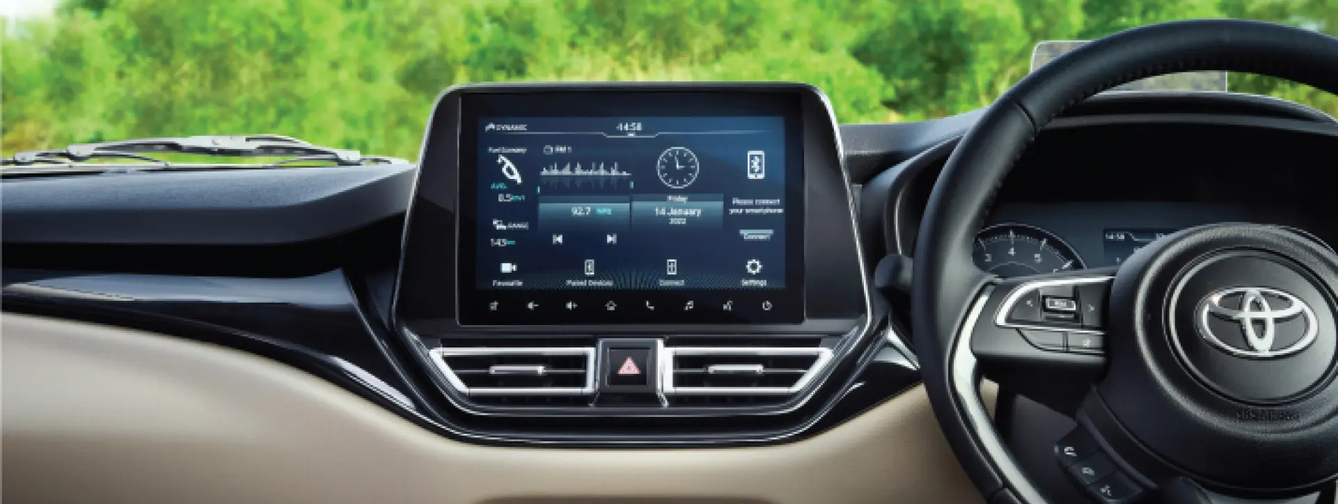 Toyota Glanza Infotainment System