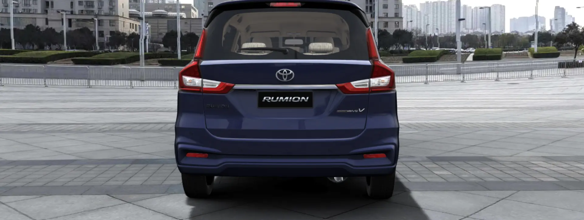 Toyota Rumion Rear View