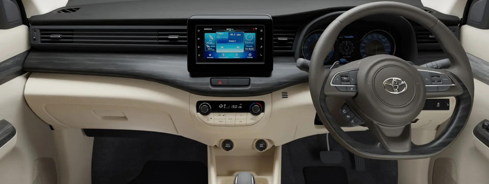 Toyota Rumion Dashboard