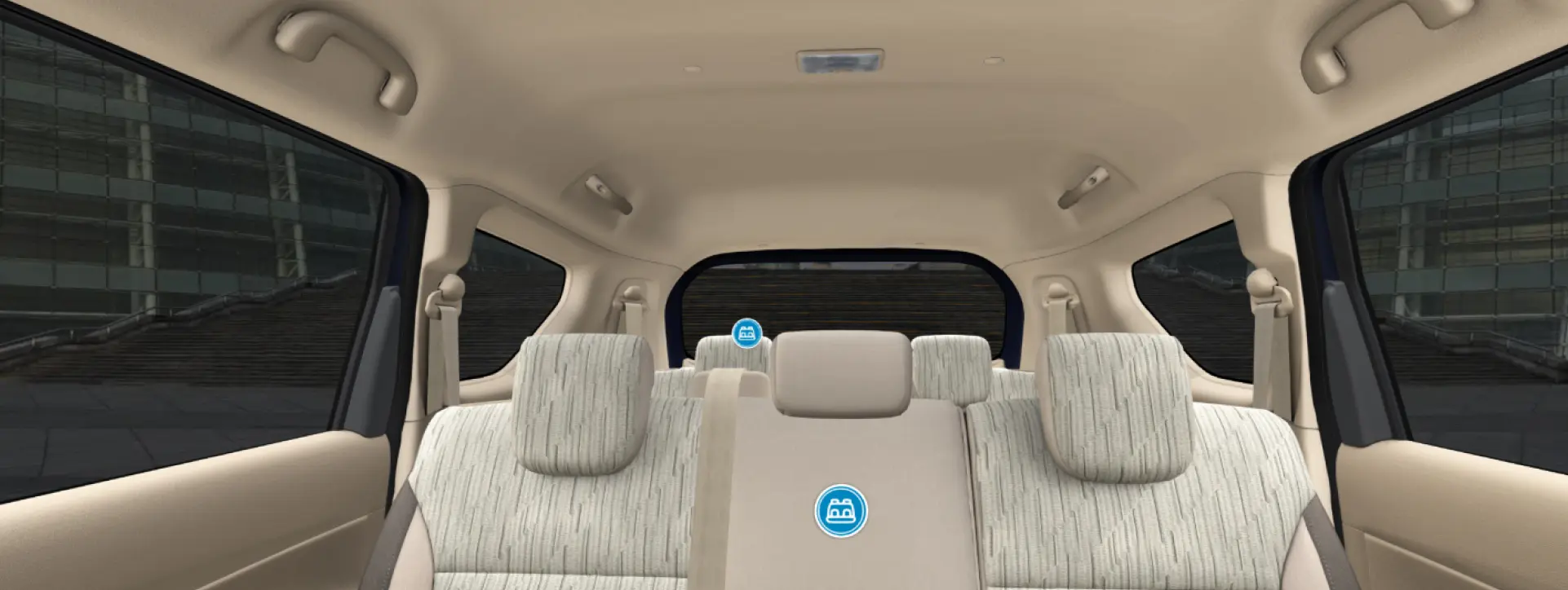 Toyota Rumion Rear Seats