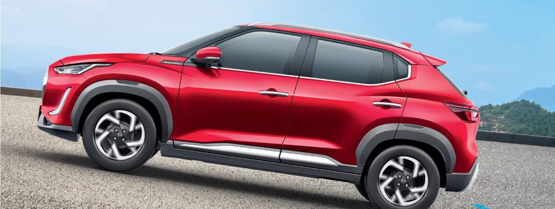 Nissan Magnite Side View (Left) Nissan Magnite Side View (Left)