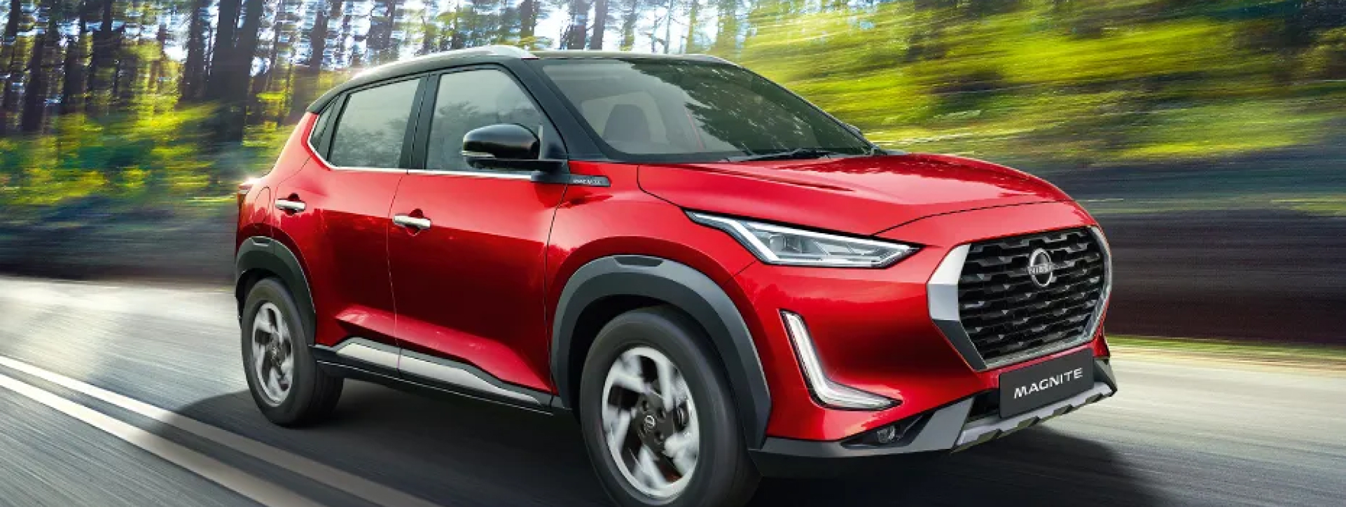 Nissan Magnite Front Right View Nissan Magnite Front Right View