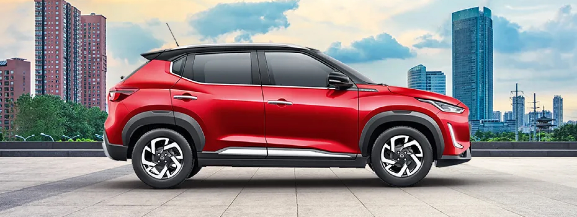 Nissan Magnite Side View (RIght) Nissan Magnite Side View (RIght)