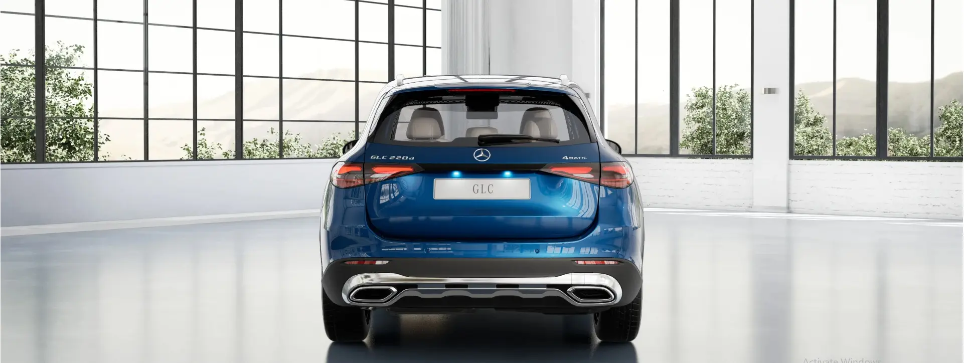 Mercedes-Benz GLC Rear View