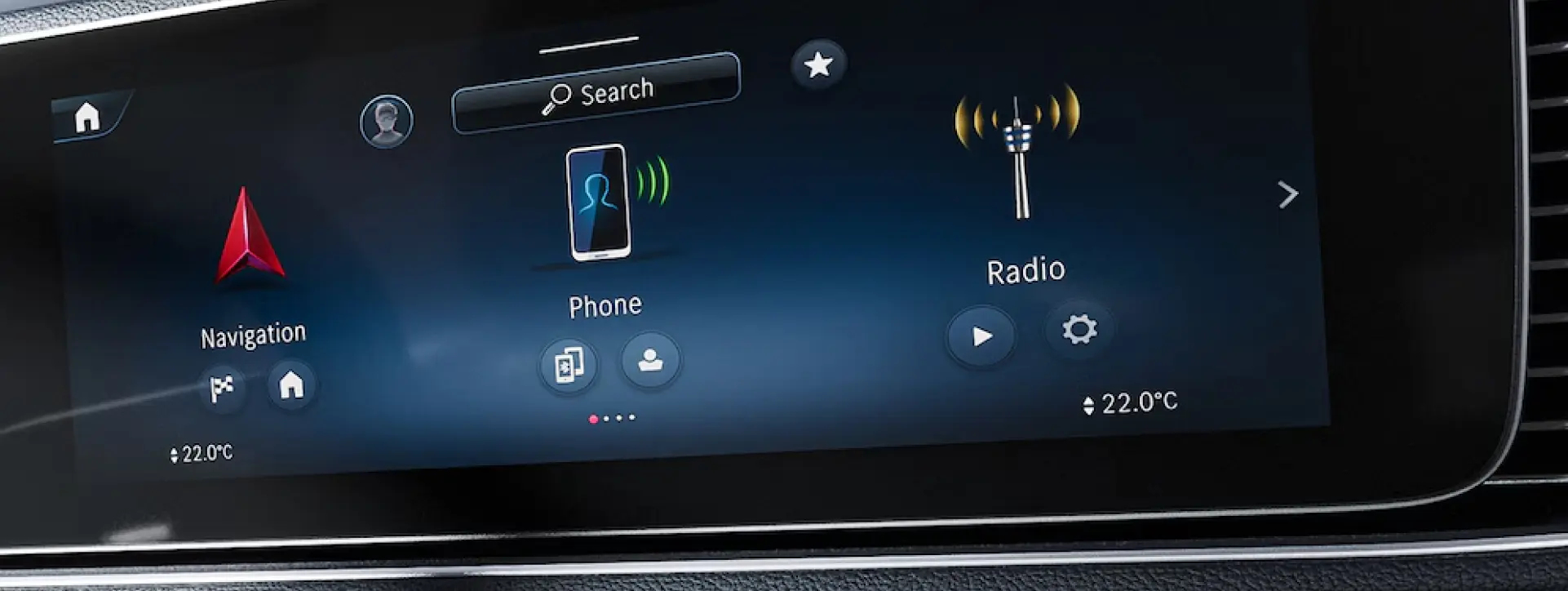 Mercedes-Benz GLE Infotainment System