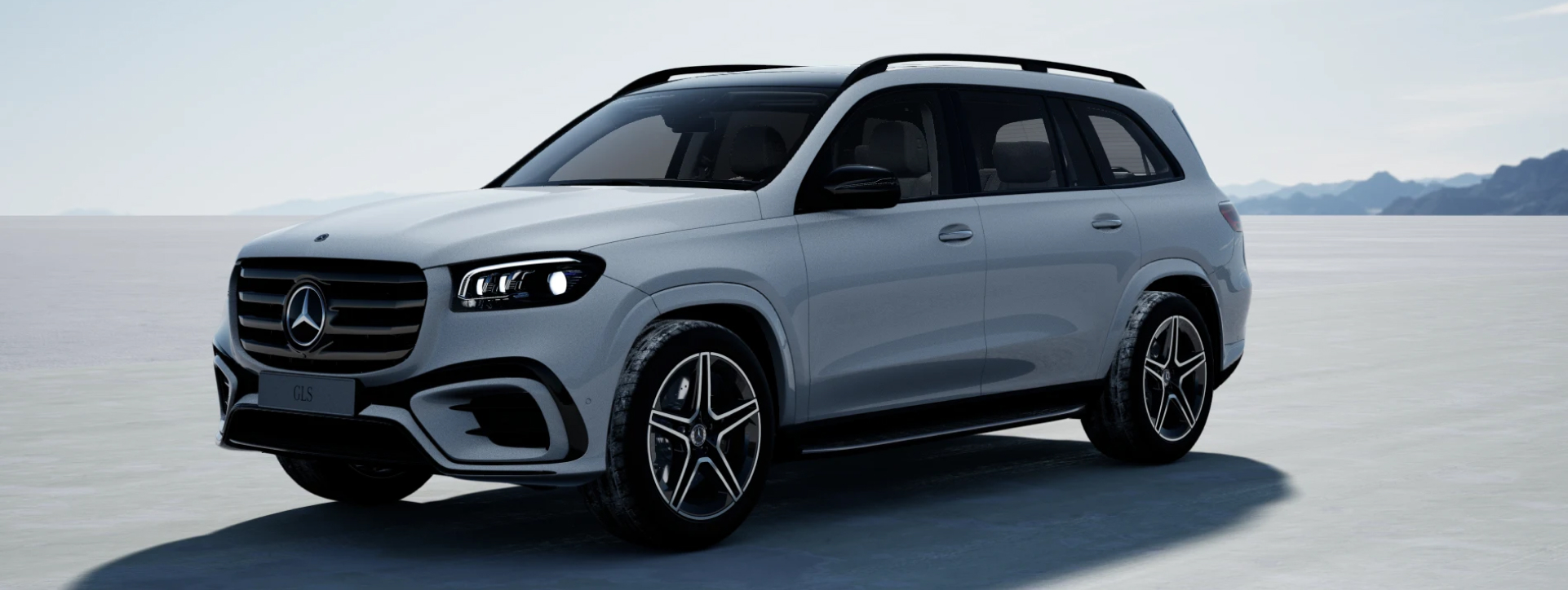 Mercedes-Benz GLS Rear Left Three Quarter View