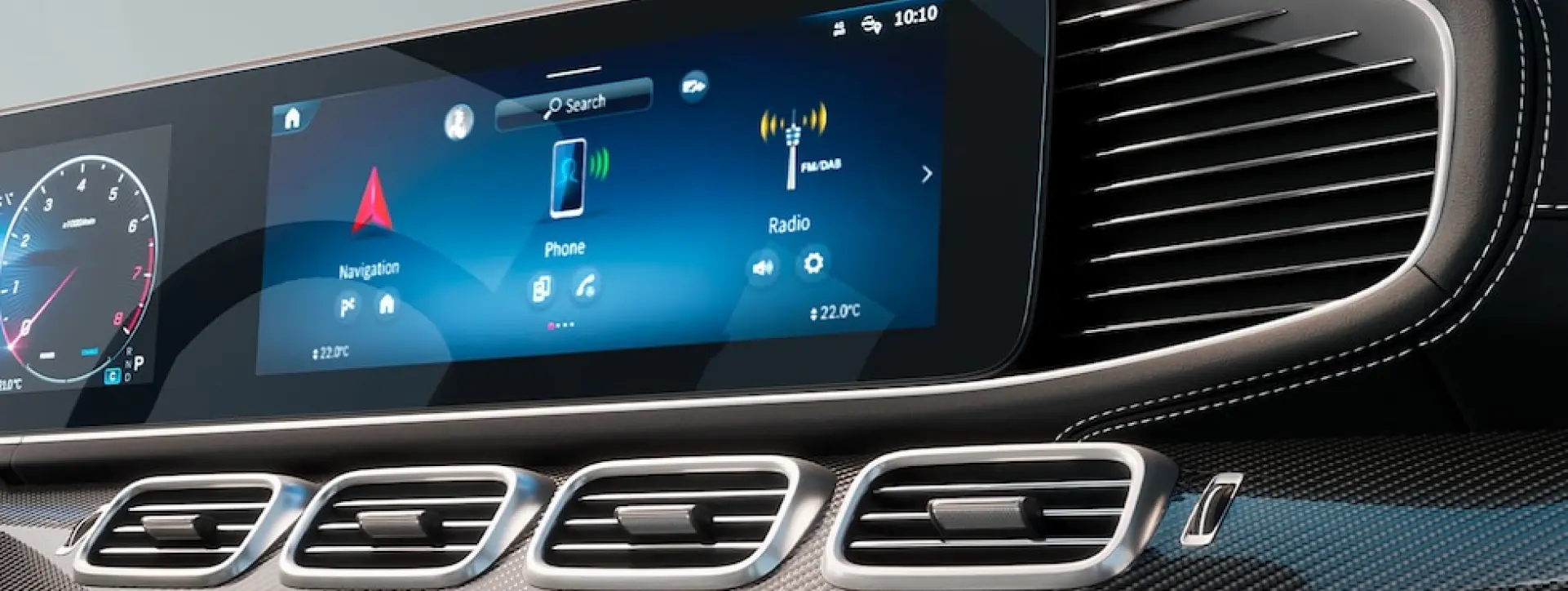 Mercedes-Benz GLS Front Centre Air Vents