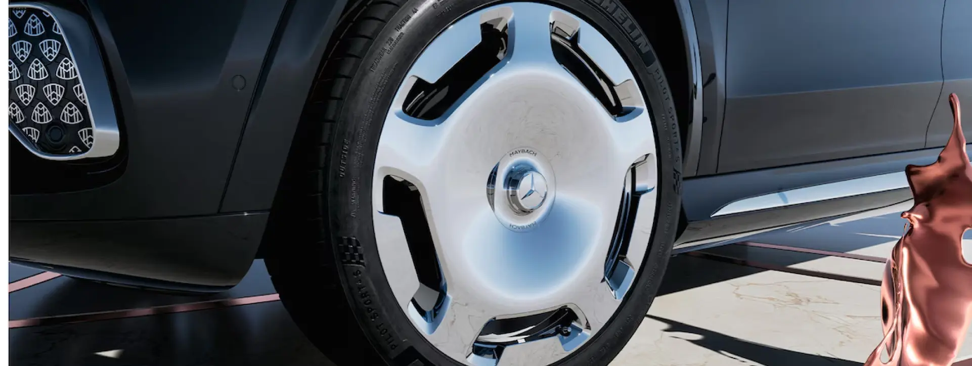 Mercedes-Benz Maybach GLS Wheel