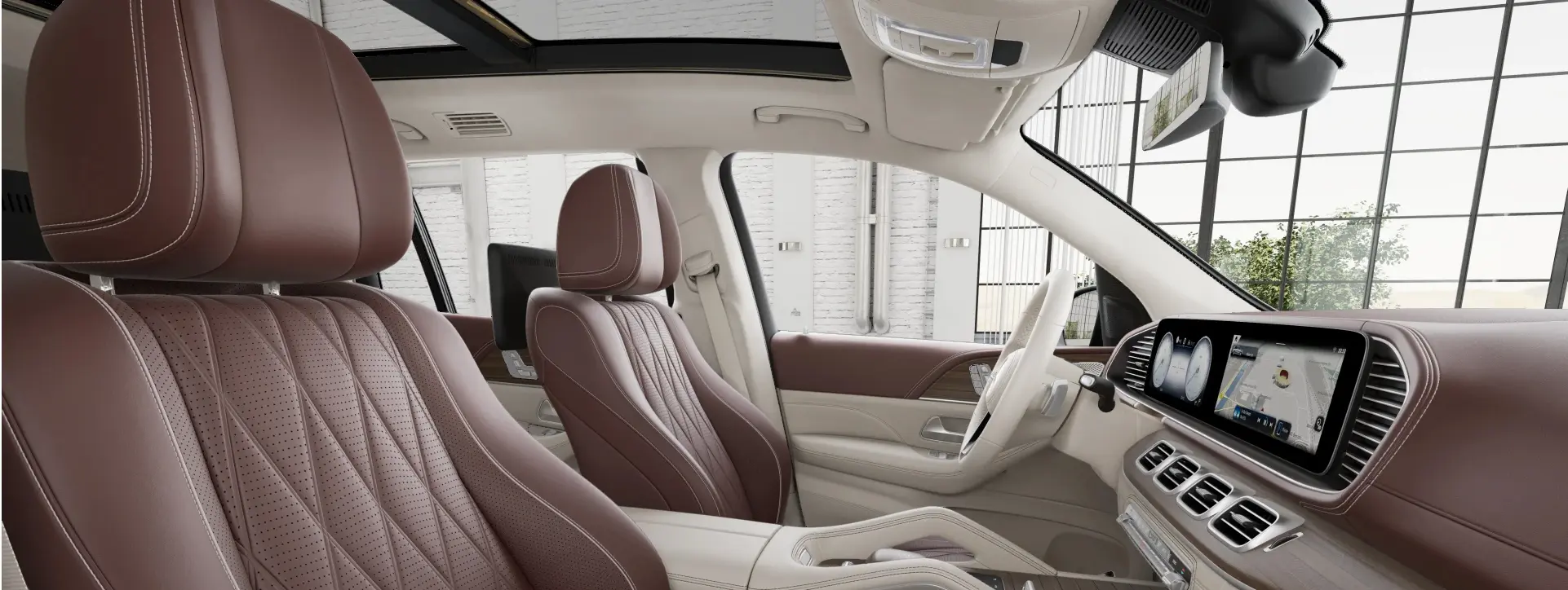 Mercedes-Benz Maybach GLS Front Row Seats