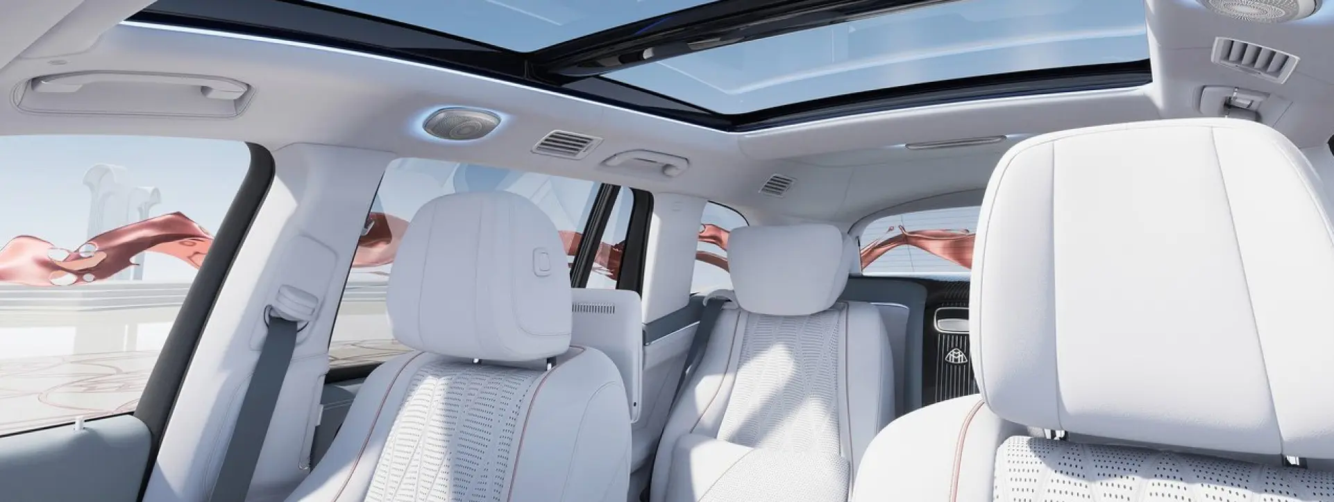 Mercedes-Benz Maybach GLS Upholstery Details