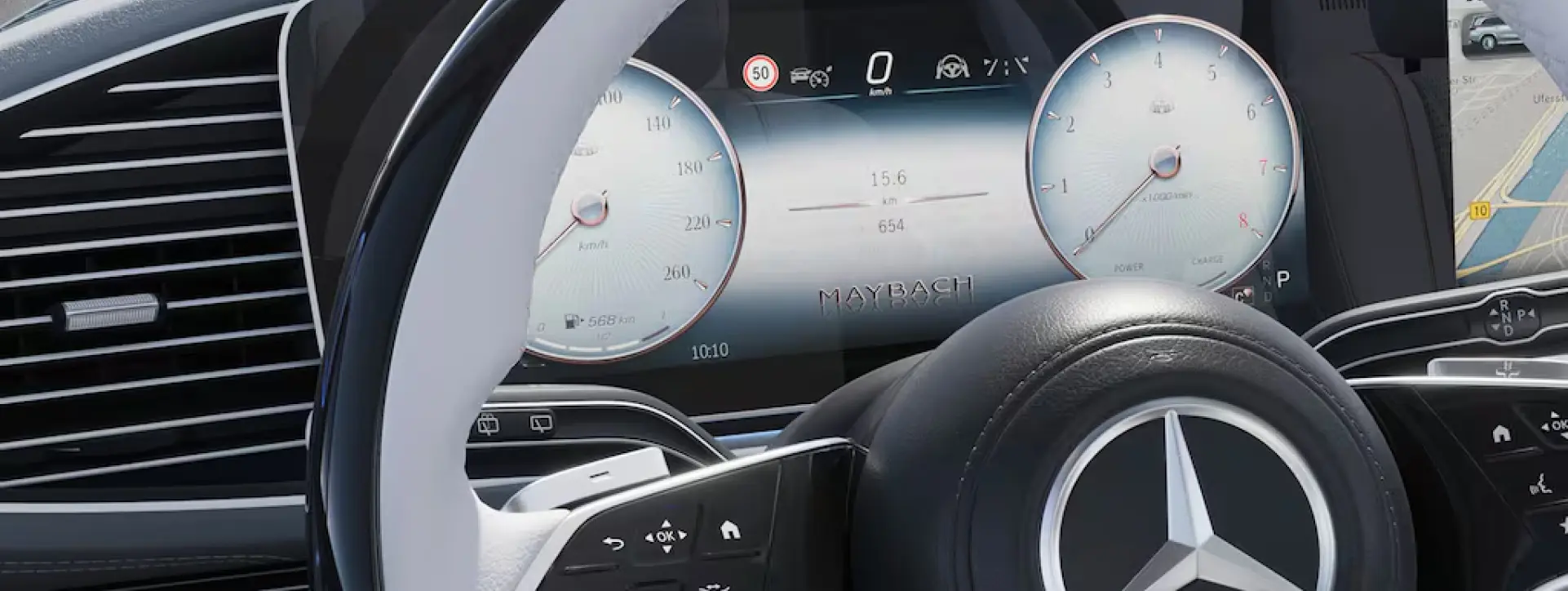 Mercedes-Benz Maybach GLS Instrument Cluster