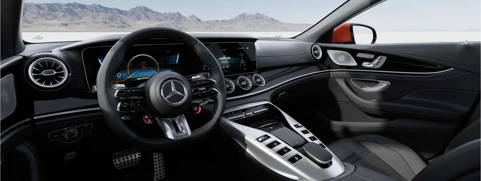 Mercedes-Benz AMG GT 4-door Coupe Steering Wheel