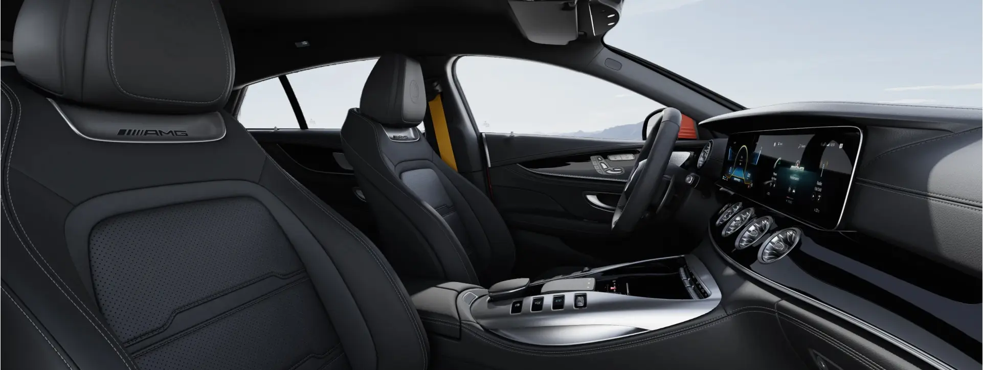 Mercedes-Benz AMG GT 4-door Coupe Door View Of Drive Seat