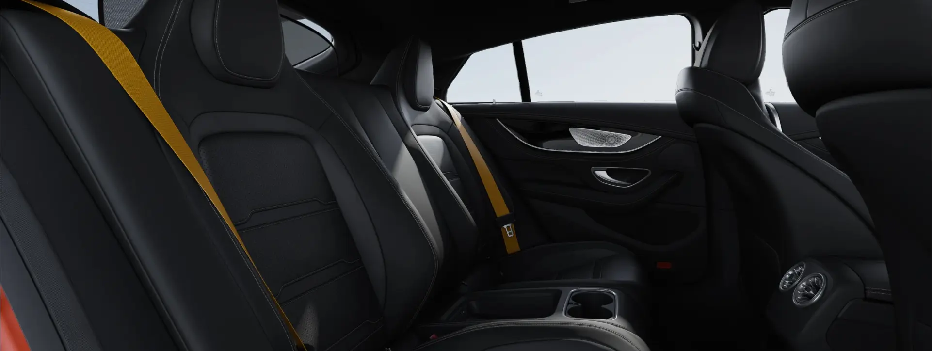Mercedes-Benz AMG GT 4-door Coupe Rear Seats