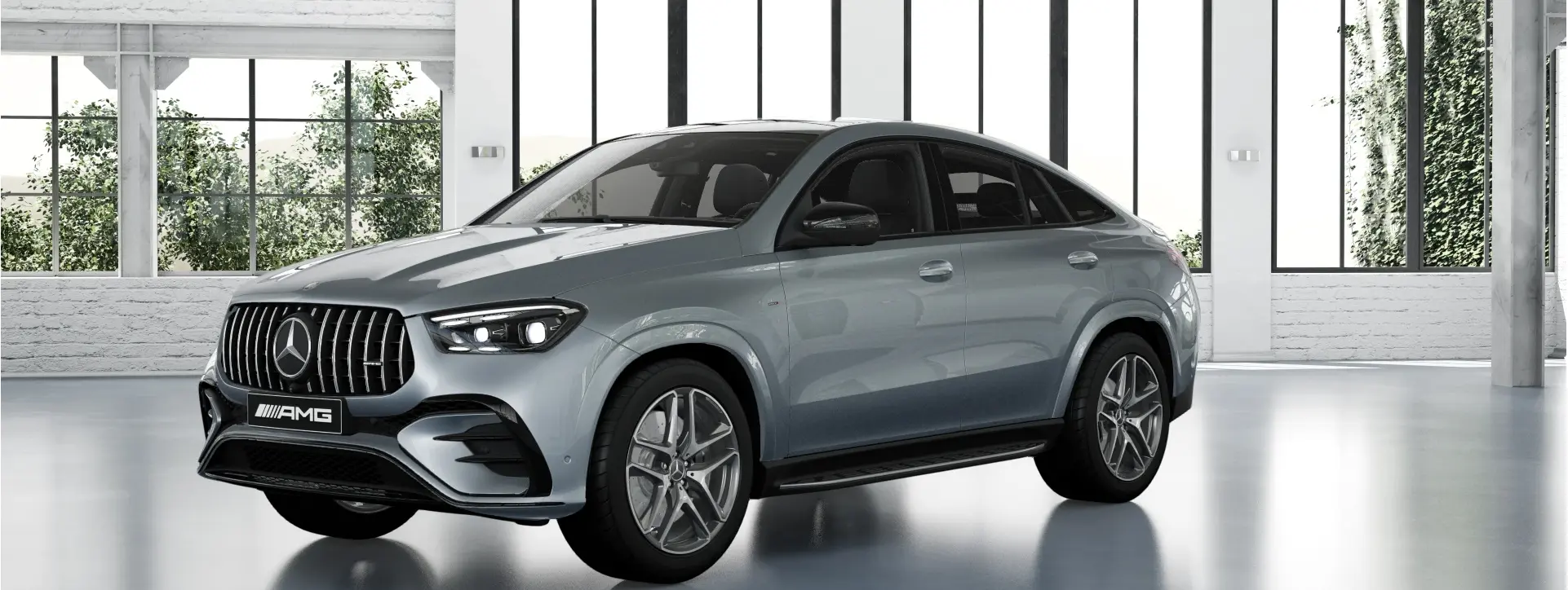 Mercedes-Benz GLE Coupe Front Left Side View