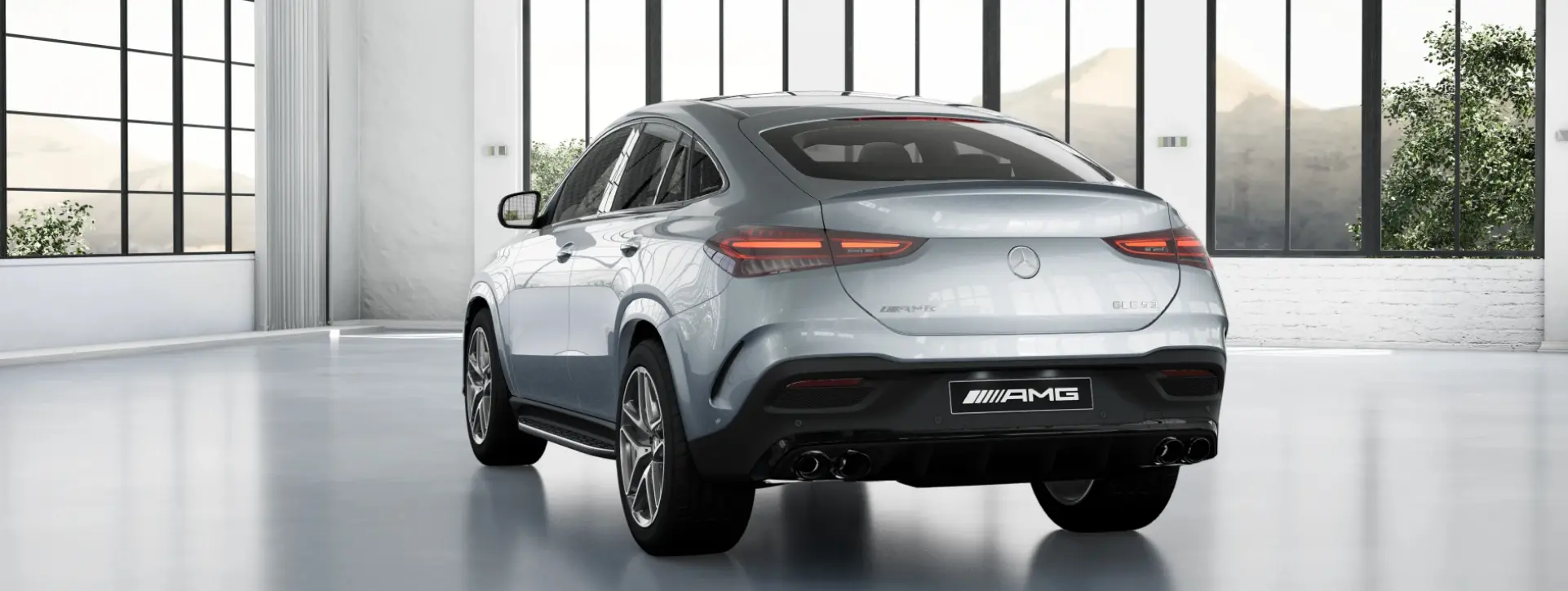 Mercedes-Benz GLE Coupe Rear View