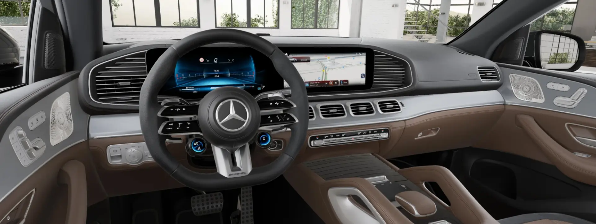 Mercedes-Benz GLE Coupe Steering Wheel