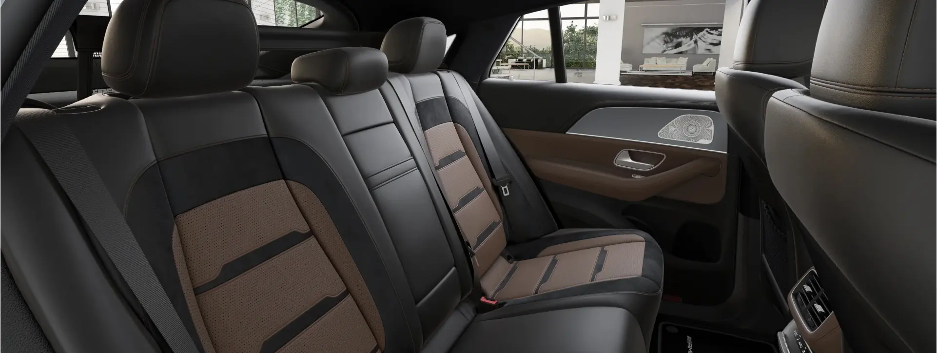 Mercedes-Benz GLE Coupe Rear Seats