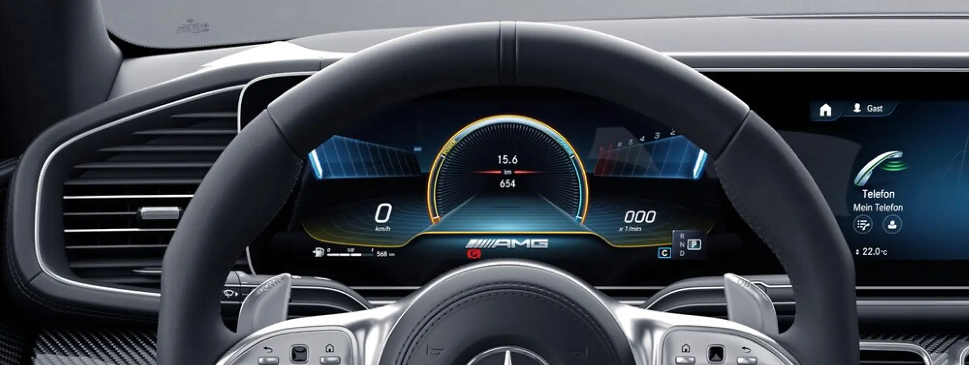 Mercedes-Benz GLE Coupe Instrument Cluster