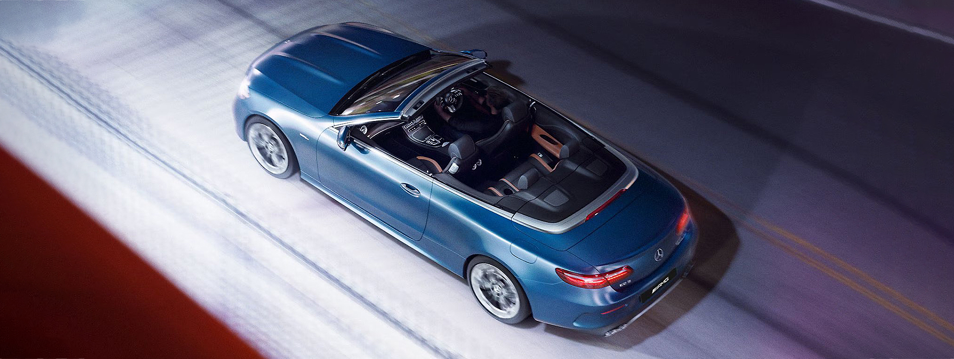 Mercedes-Benz E-Class Cabriolet Top View