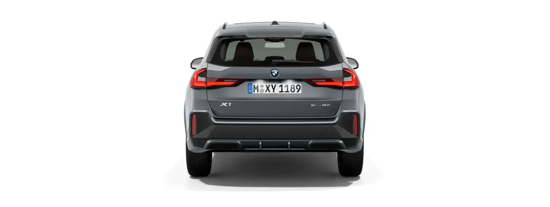 BMW X1 Rear View