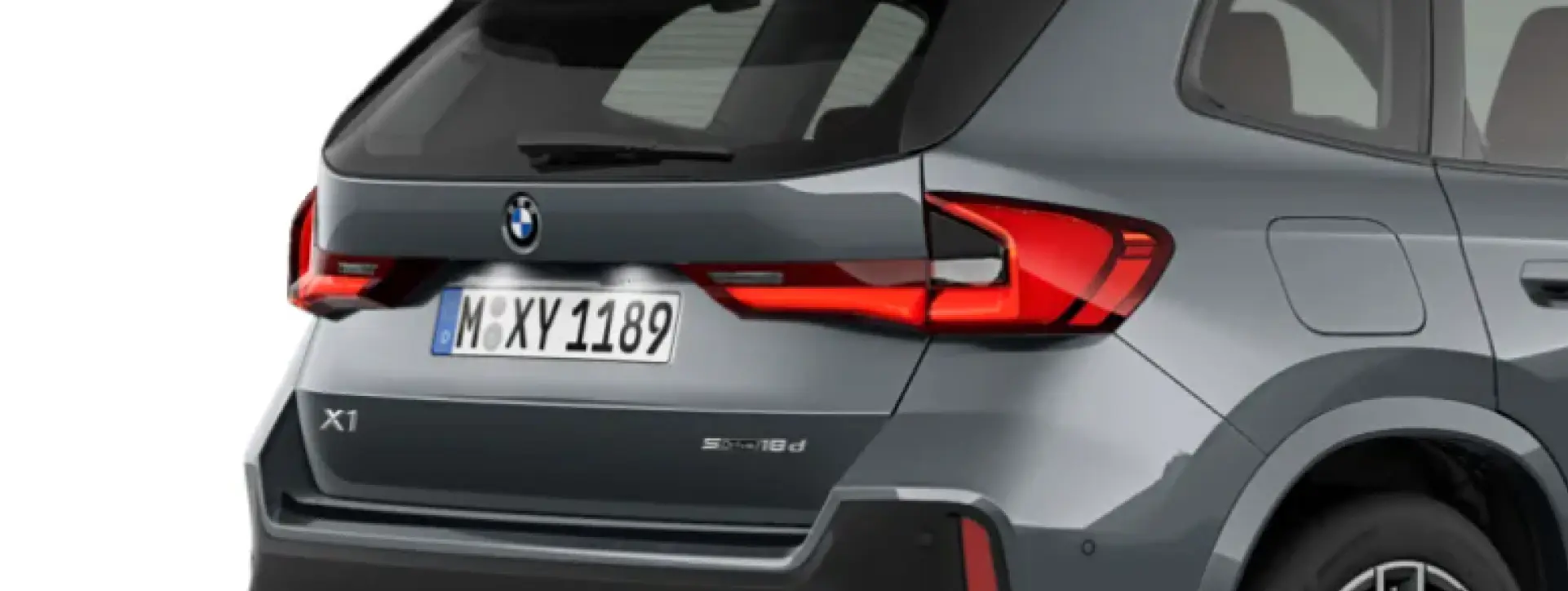 BMW X1 Rear Right View