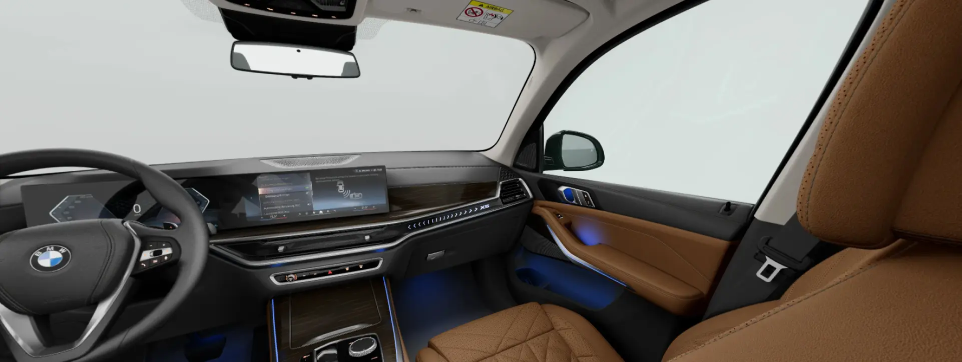 BMW X5 Dashboard Driver View