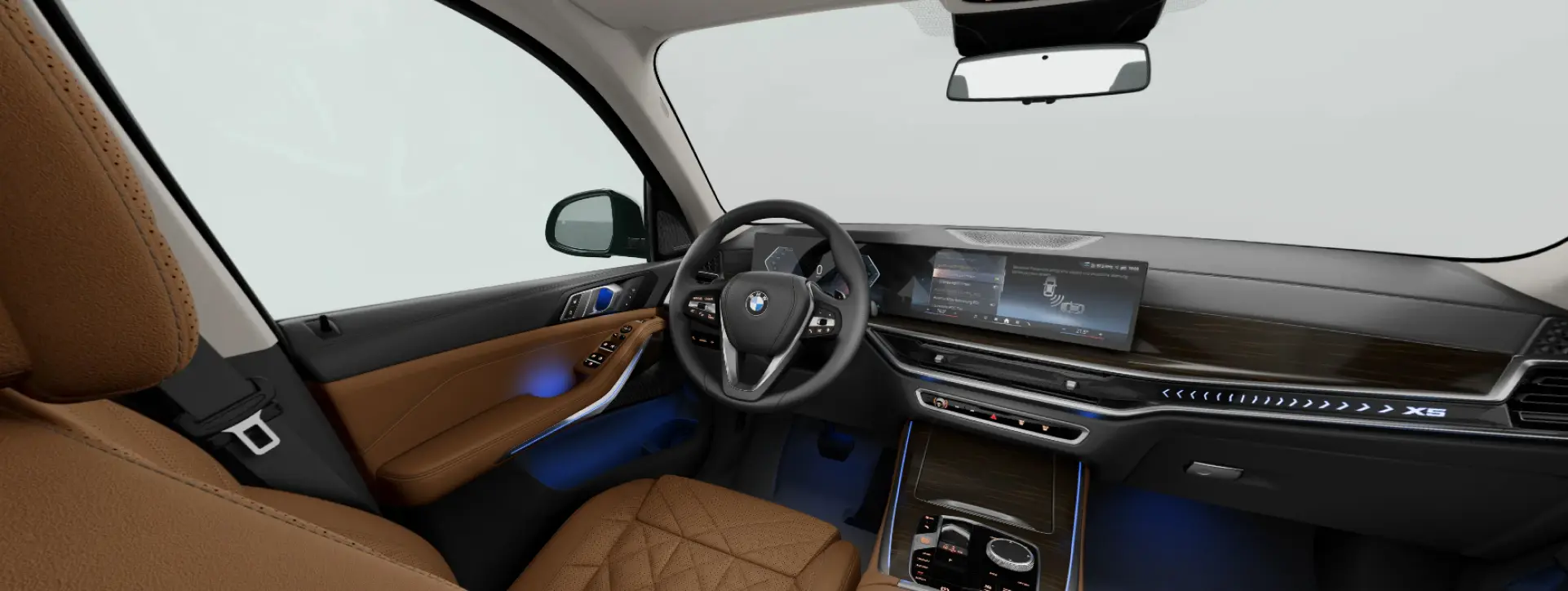 BMW X5 Dashboard Passenger View