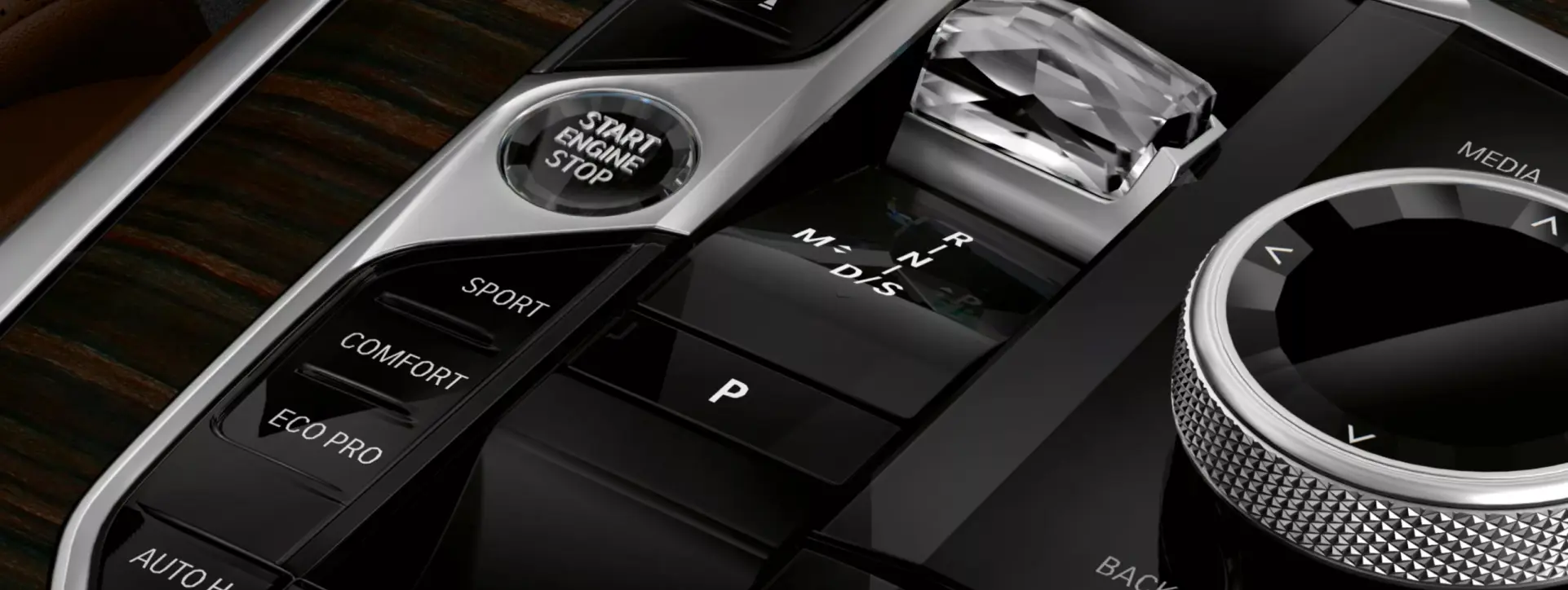 BMW X5 Engine Start Stop & Drive Modes