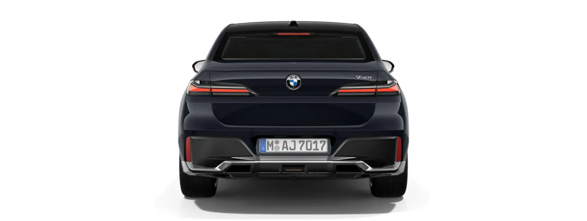 BMW 7 Series Rear View