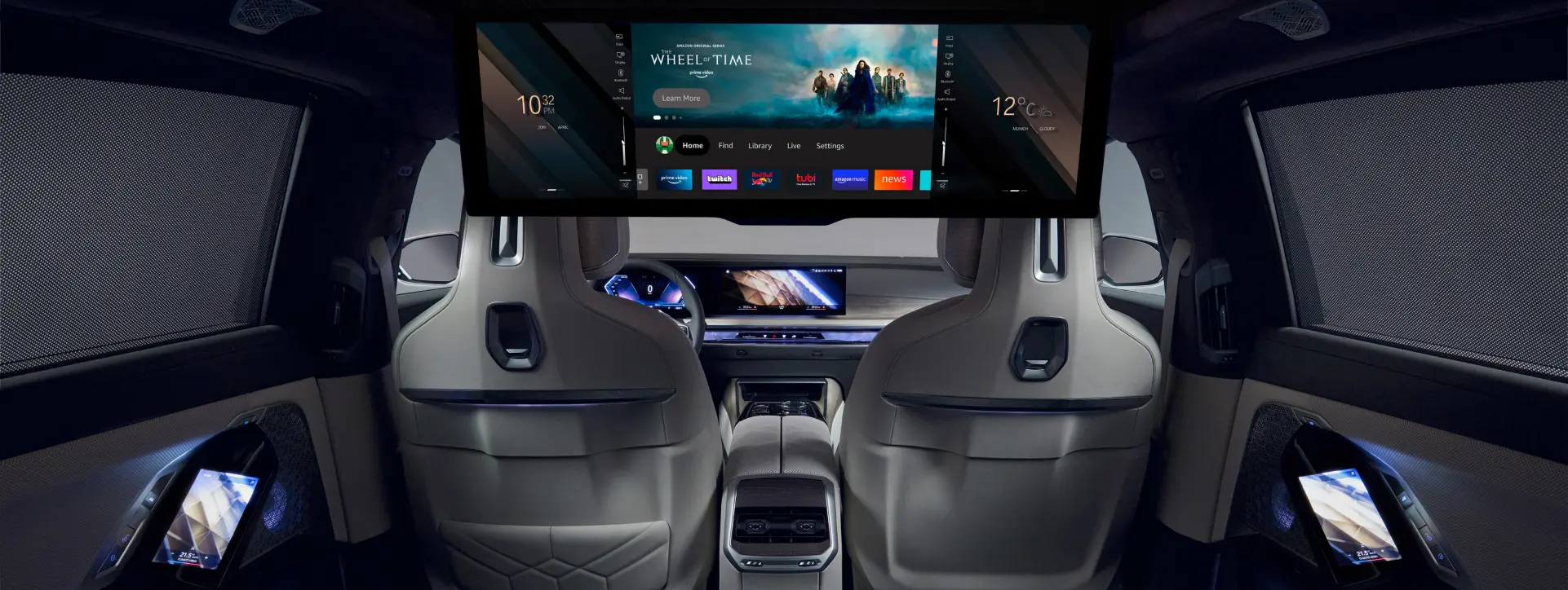 BMW 7 Series Passenger Entertainment