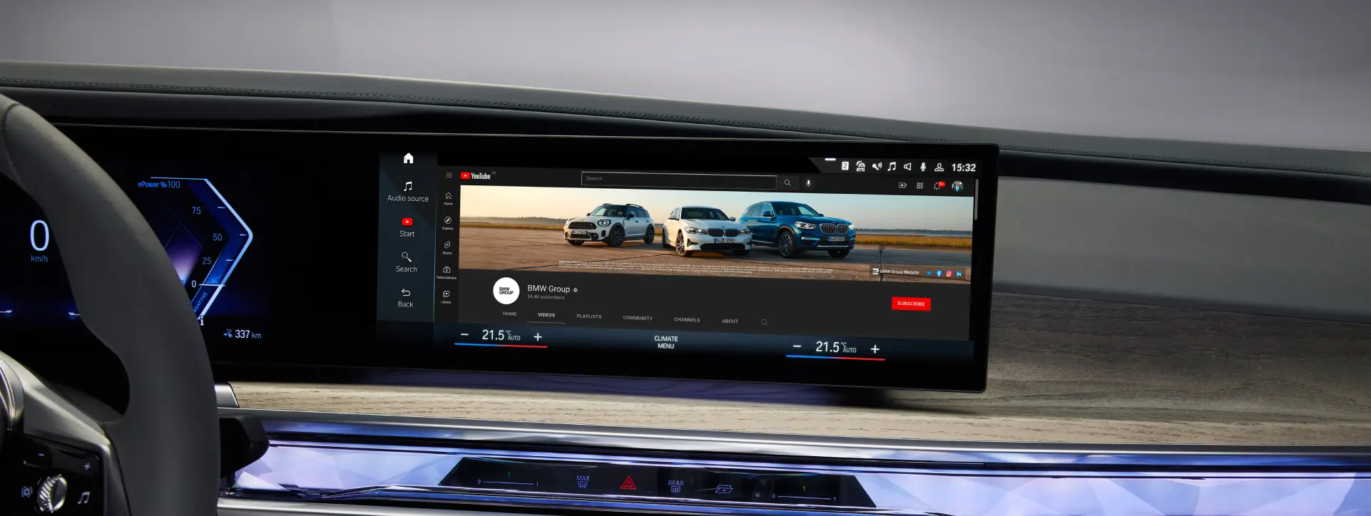 BMW 7 Series Curved Display Infotainment