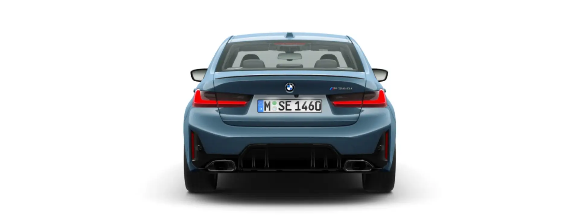 BMW M340i Rear View