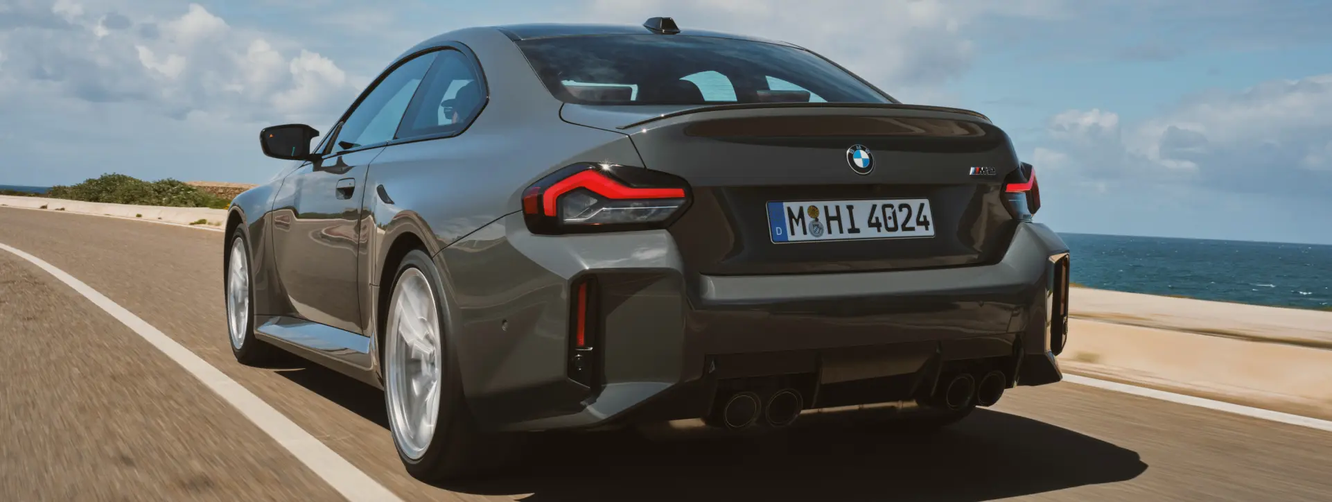BMW M2 Rear Left Quarter View