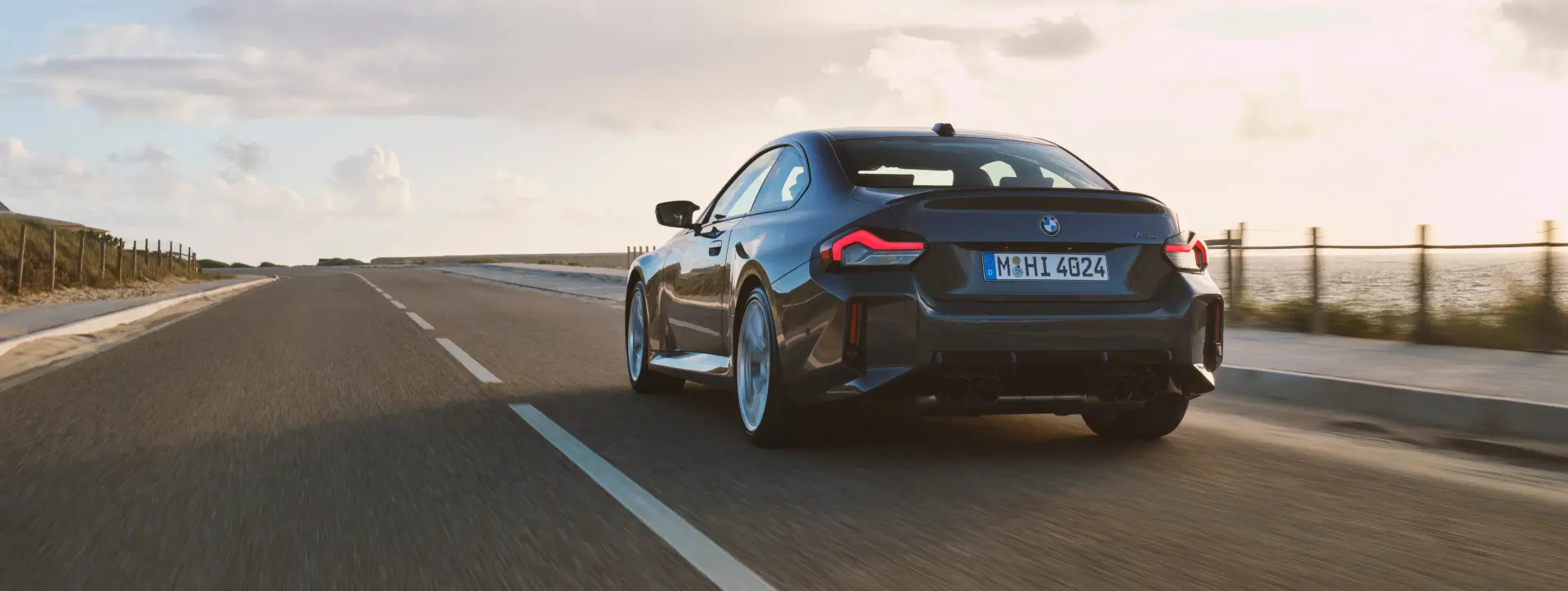 BMW M2 Rear Left View