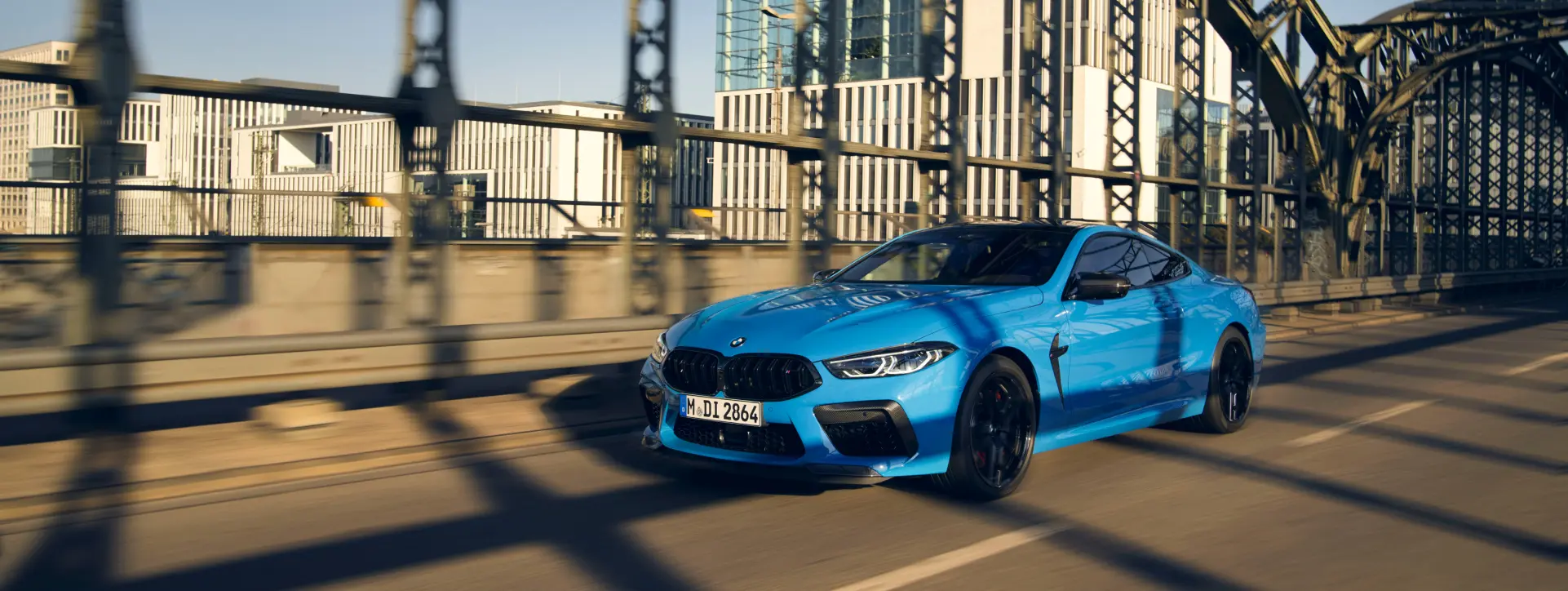 BMW M8 Front Left Quarter View