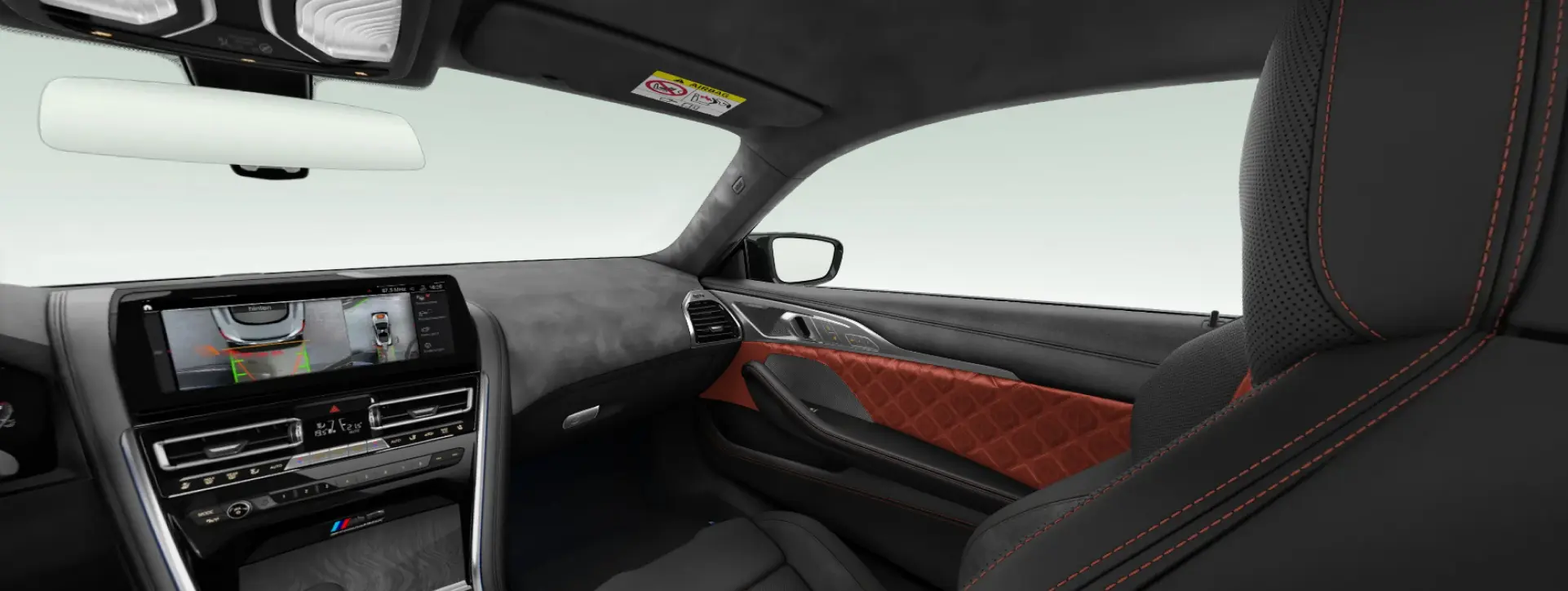 BMW M8 Dashboard Passenger Side