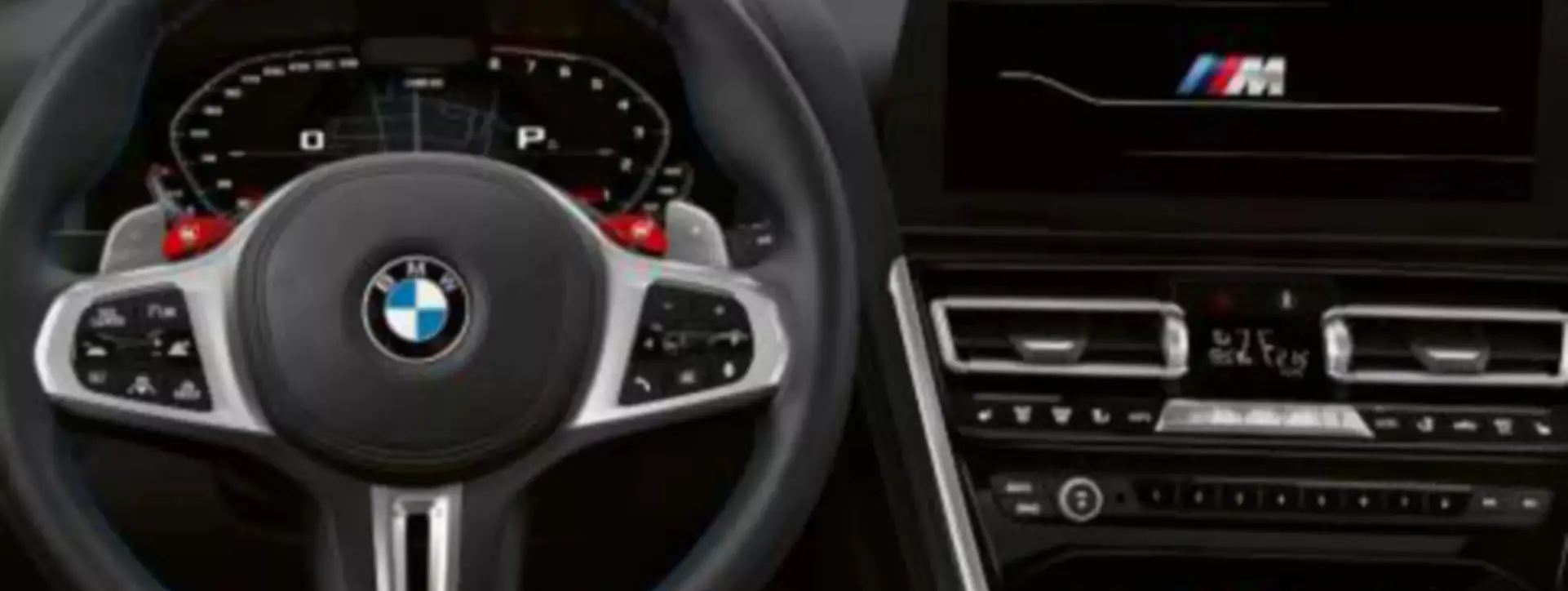 BMW M8 M Specific Instrument Cluster
