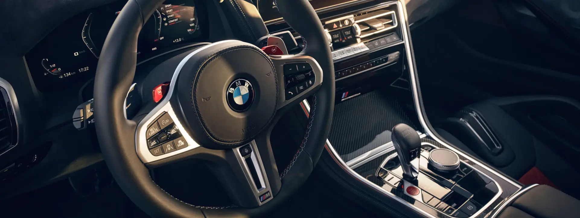 BMW M8 Driver's Cockpit