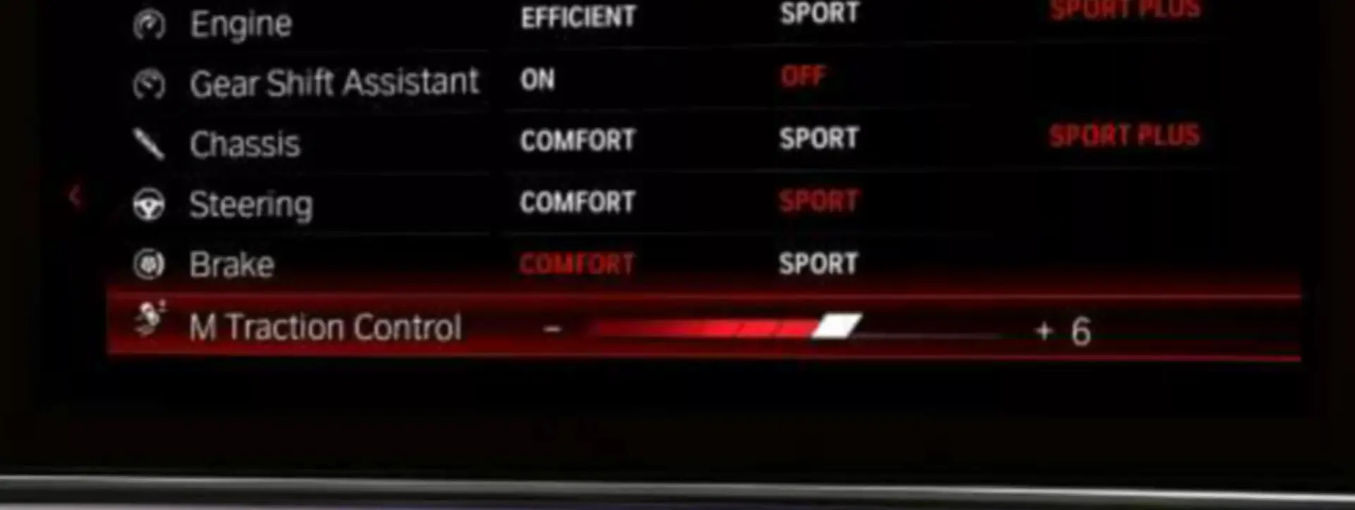 BMW M8 Live Cockpit Professional