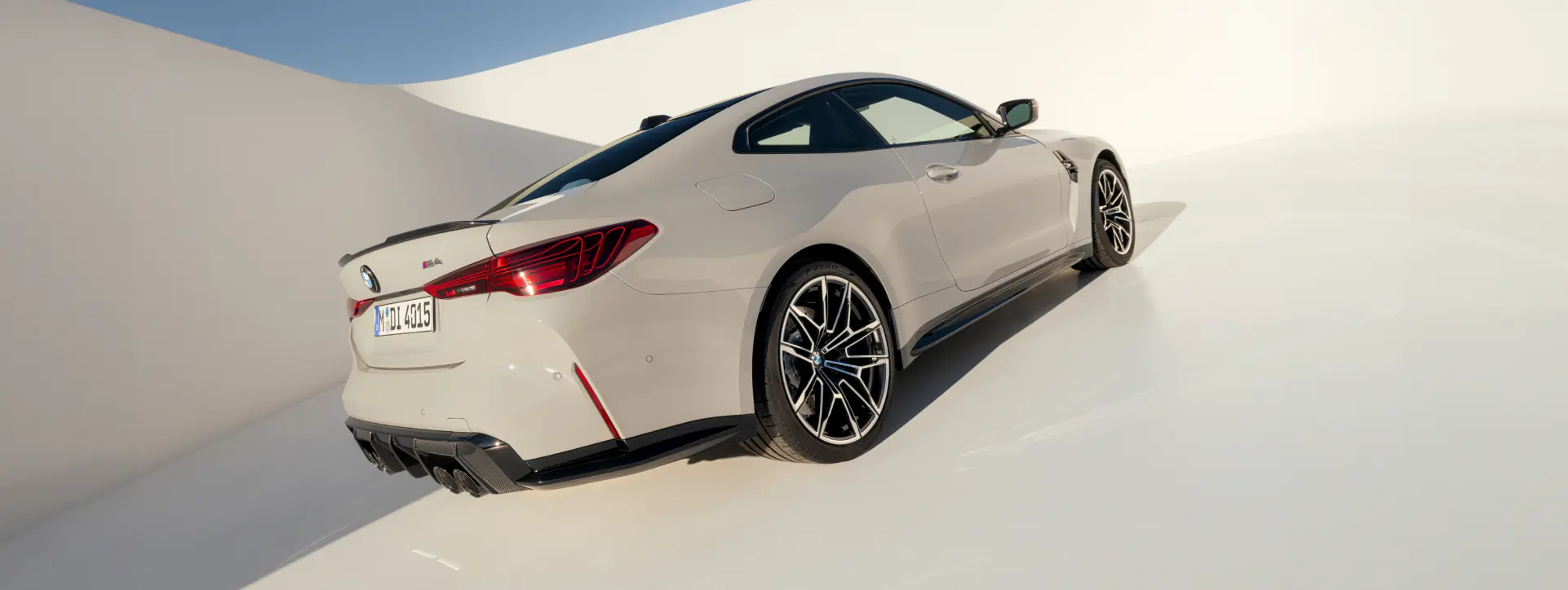 BMW M4 Rear Right View