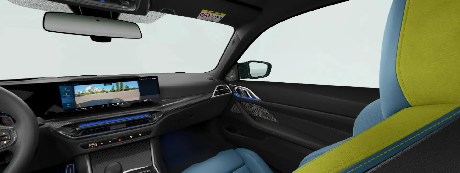 BMW M4 Dashboard Passenger Side