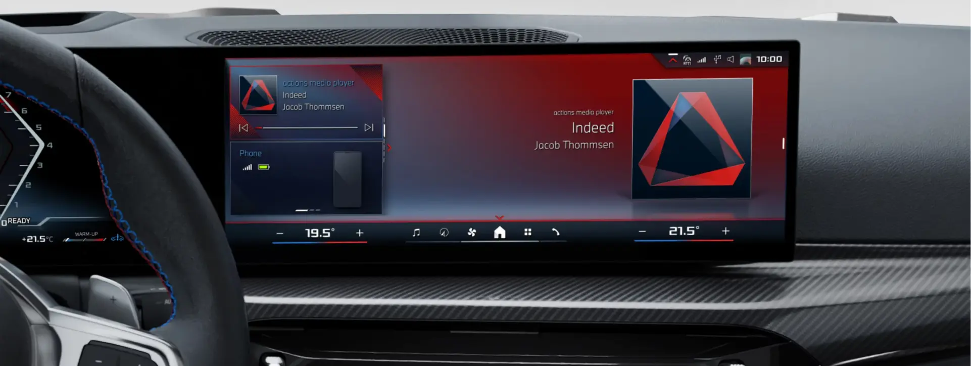 BMW M4 Operating System 8.5 Infotainment