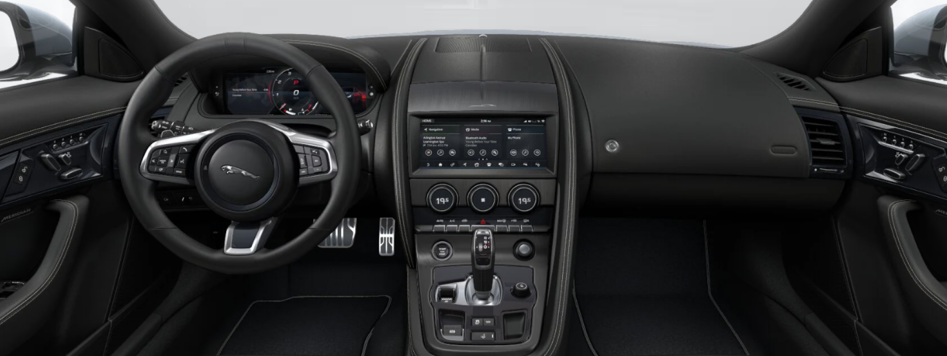 Jaguar F-Type Dashboard