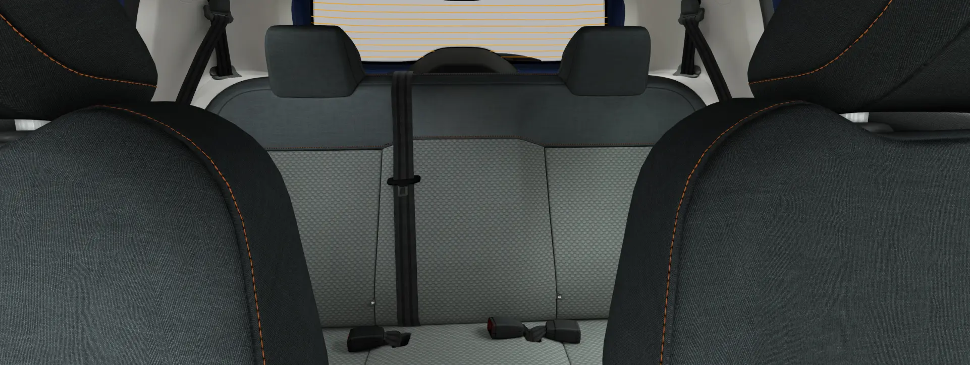 Citroen C3 Rear Seats