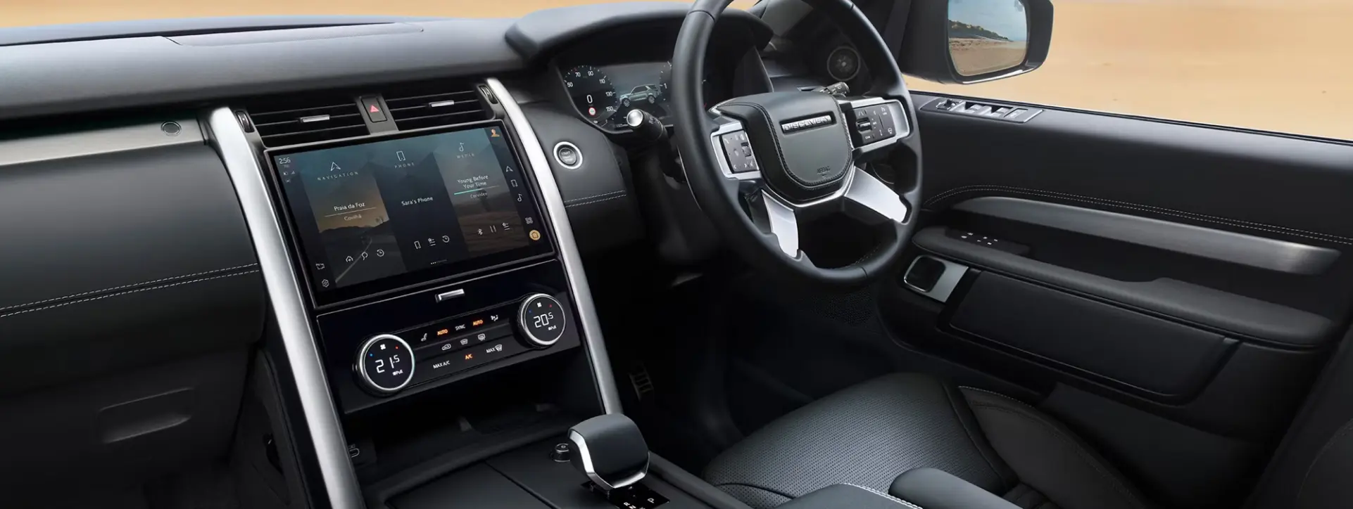 Land Rover Discovery Dashboard