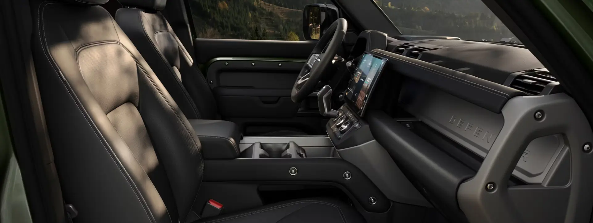 Land Rover Defender 110 Dashboard